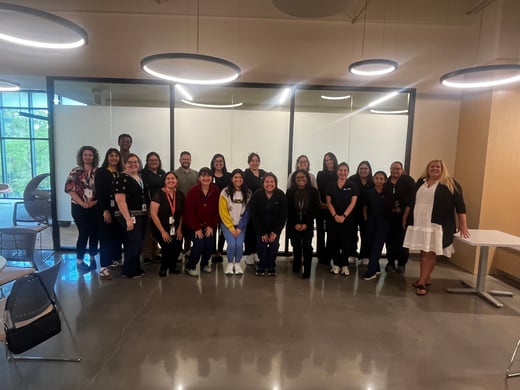 athenaHealth and LSFHC Staff During Training