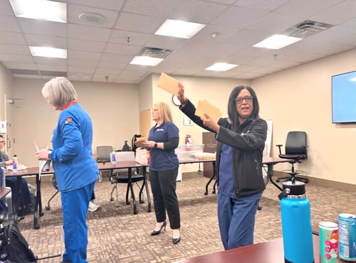 Dr. Joshi Presenting to Conroe Family Medicine Residents